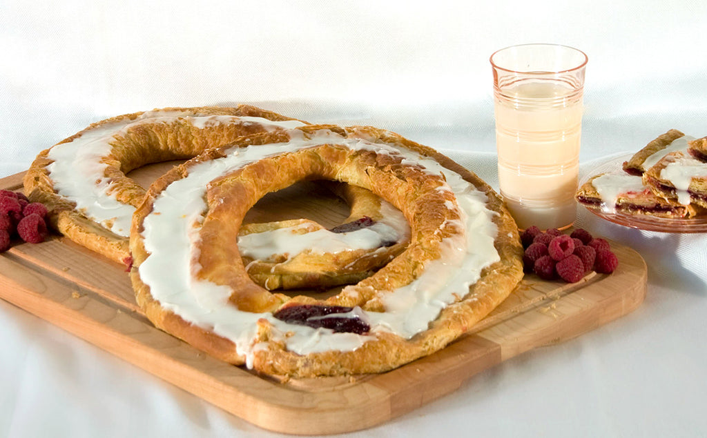 Raspberry Danish Kringle 22oz. Raspberry Danish Kringle 22oz.