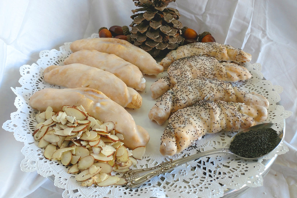 Almond & Poppy Seed Crescents